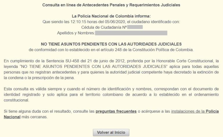 certificado antecedentes penales en colombia