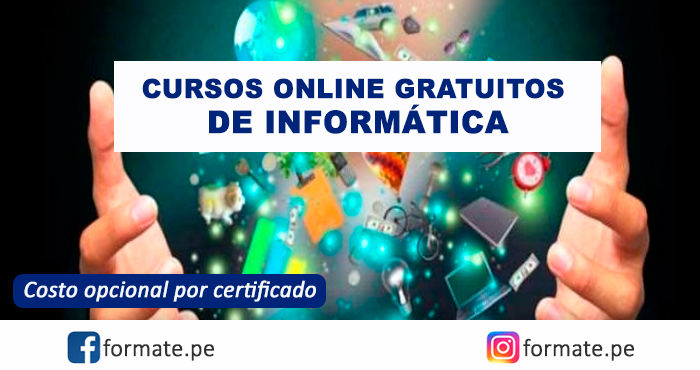 curso online de informatica gratis con certificado